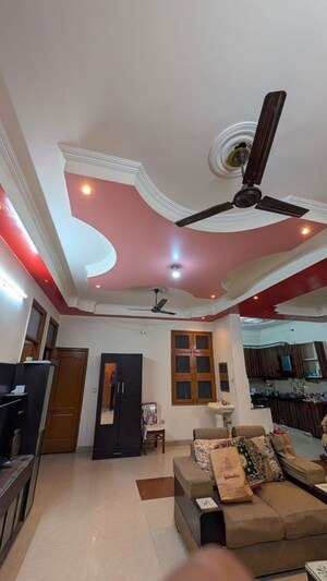 Living Room in 4 BHK Builder Floor at Shakti Khand Iii – for Rent
