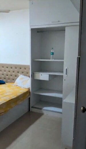 Bathroom in 2 BHK Apartment at Sudarshan Sky Garden, Ghodbunder Road – for Rent