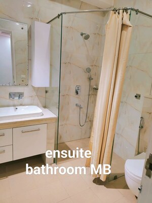 Bathroom in 3 BHK Builder Floor at Sector 57 – for Rent