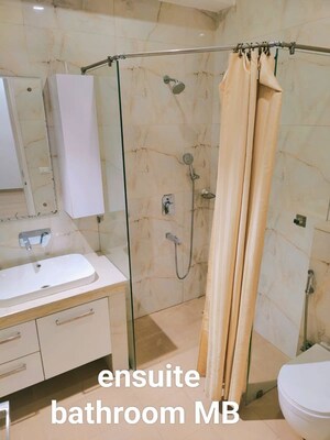 Bathroom in 3 BHK Builder Floor at Sector 57 – for Rent