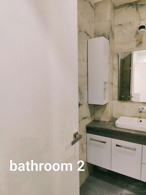 Bathroom in 3 BHK Builder Floor at Sector 57 – for Rent