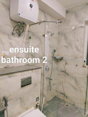 Bathroom in 3 BHK Builder Floor at Sector 57 – for Rent