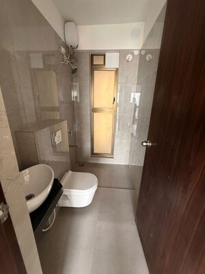 Bathroom in 2 BHK Apartment at Raymond Ten X Habitat, Pokhran Road No Two – for Rent