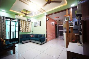 Living Room in 2 BHK Apartment at South Bopal – for Sale