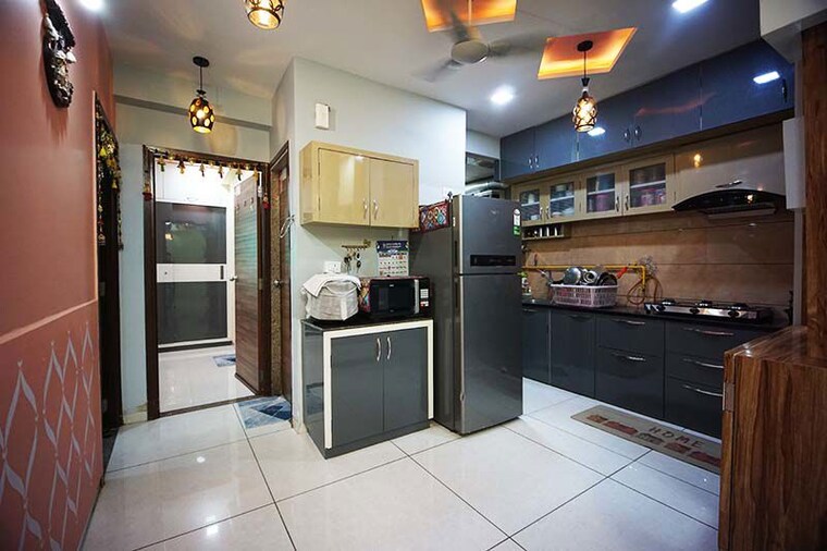 Living Room, south bopal 2 Bedroom 1200 Sq.Ft. Apartment In South Bopal Ahmedabad 10508929