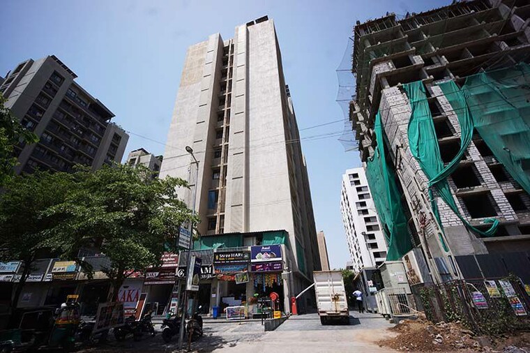 Exterior View, south bopal 2 Bedroom 1200 Sq.Ft. Apartment In South Bopal Ahmedabad 10508929