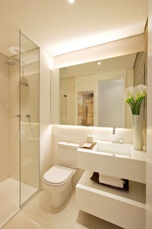 Bathroom in 3 BHK Independent House at Yojna Vihar – for Sale