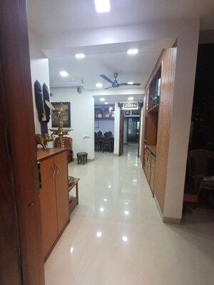 Building Lobby in 4 BHK Apartment at Lok Puram, Vasant Vihar – for Rent