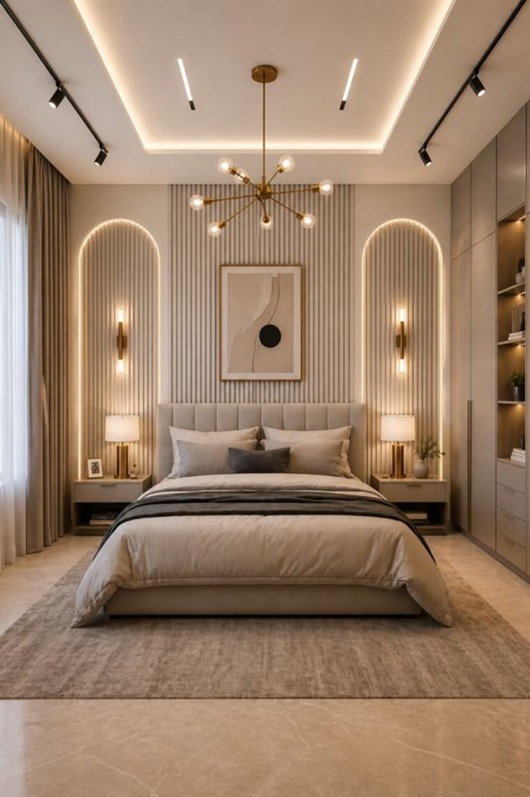 Bedroom, anand vihar 4 Bedroom 275 Sq.Yd. Independent House In Anand Vihar Delhi 10509014