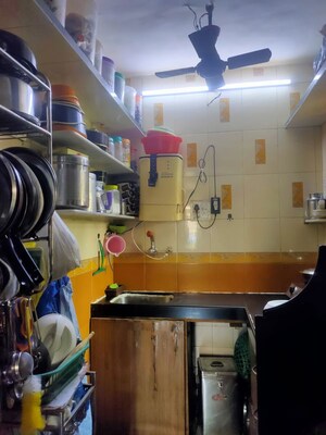 Kitchen in 2 BHK Apartment at K Raheja Vihar, Powai – for Rent