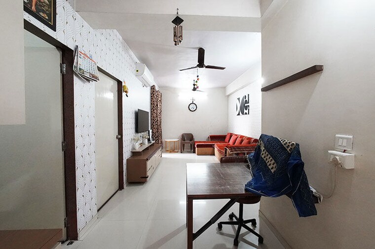 Living Room, isanpur 2 Bedroom 1134 Sq.Ft. Apartment In Isanpur Ahmedabad 10509077