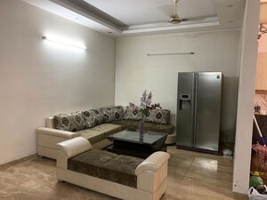 Living Room in 3 BHK Builder Floor at Dharam Colony – for Rent