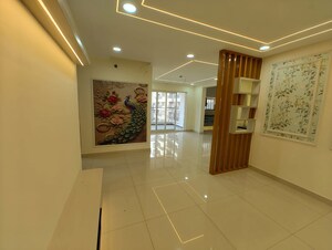 Living Room in 3 BHK Apartment at ASBL Spectra, Financial District – for Rent