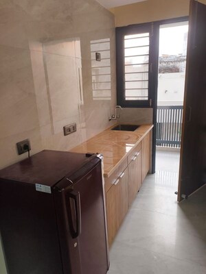 Kitchen in 1 RK Builder Floor at Kirti Nagar – for Rent