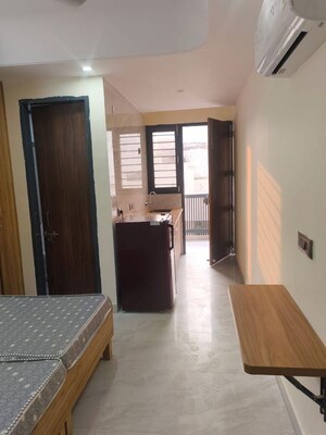 Living Room in 1 RK Builder Floor at Kirti Nagar – for Rent