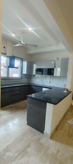 Kitchen in 3 BHK Builder Floor at Dharam Colony – for Rent