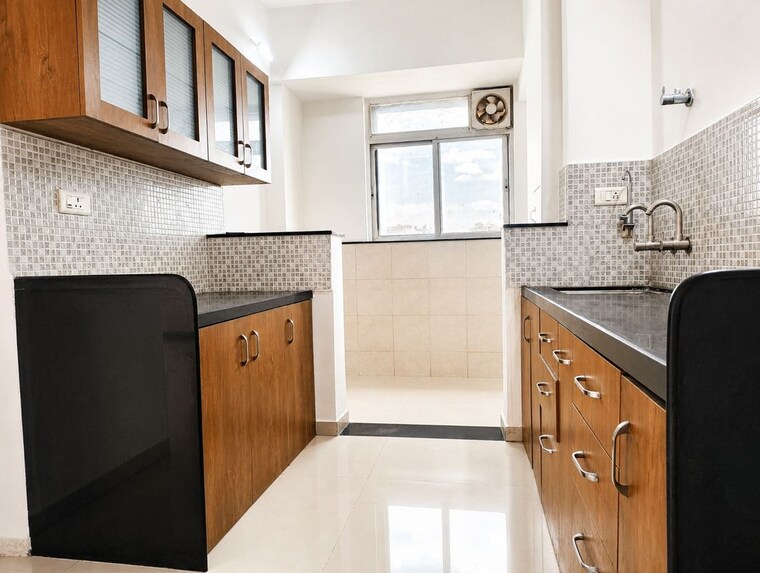 Kitchen, gagan-arena 3 Bedroom 1155 Sq.Ft. Penthouse In Undri Pune 10489323
