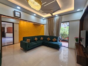 Living Room in 2 BHK Apartment at Magarpatta Trillium, Hadapsar – for Rent