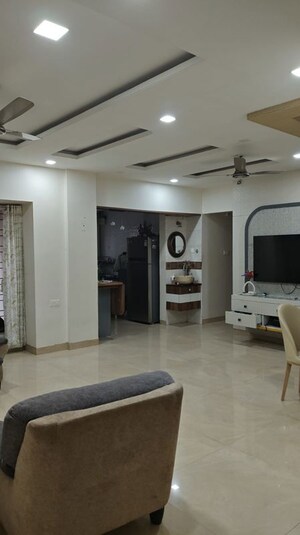 Living Room in 2 BHK Apartment at ABC Sandalwood, Aundh – for Rent