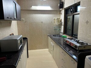 Kitchen in 2 BHK Apartment at Sanjona Gulmarg Towers, Chembur – for Rent