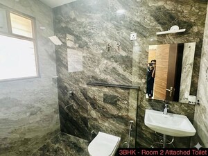 Bathroom in 3 BHK Apartment at New Palam Vihar Phase 2 – for Rent