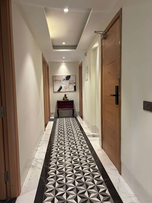 Building Lobby in 3 BHK Builder Floor at Sushant Lok Iii – for Rent