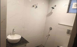 Bathroom in 3 BHK Apartment at Motia Royal Citi Apartments, Ghazipur – for Rent