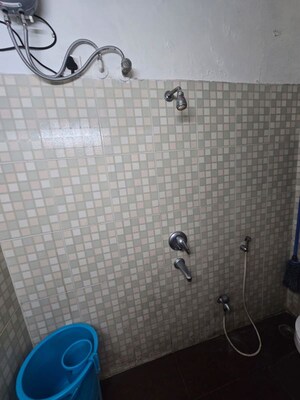 Bathroom in 1 BHK Apartment at Silver Avenue, Santacruz East – for Rent