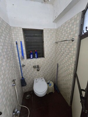 Bathroom in 1 BHK Apartment at Silver Avenue, Santacruz East – for Rent