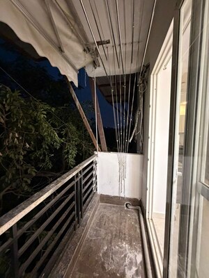 Balcony in 2 BHK Builder Floor at Saket – for Rent