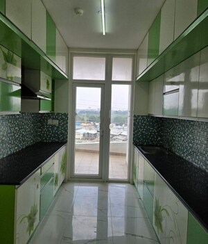 Kitchen in 3 BHK Apartment at Mantri Lithos, Thanisandra – for Rent