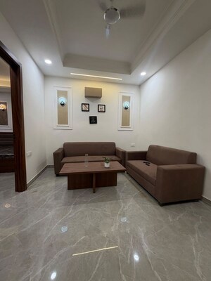 Living Room in 1 BHK Builder Floor at Indira Colony 2 – for Rent