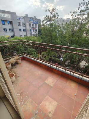 Balcony in 2 BHK Apartment at Nyati Eternity 2 CHS, Undri – for Sale