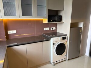 Kitchen in 3.5 BHK Apartment at AVS Orchard, Sector 77 – for Rent