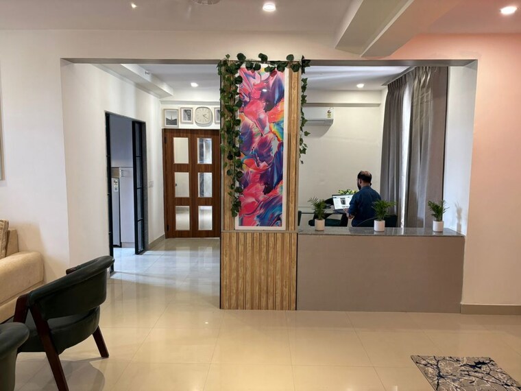 Living Room, avs-orchard 3.5 Bedroom 2900 Sq.Ft. Apartment In Sector 77 Noida 10509320