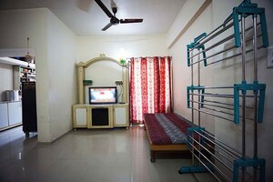 Living Room in 2 BHK Apartment at Chandlodia – for Sale