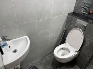 Bathroom in 3 BHK Apartment at Sumadhura Horizon, Kondapur – for Rent