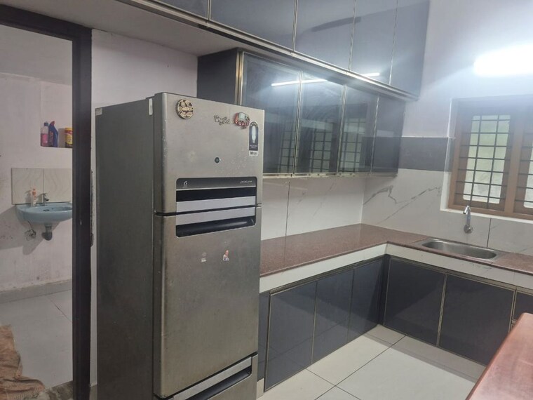 Kitchen, palakkal 4 Bedroom 3000 Sq.Ft. Independent House In Palakkal Thrissur 10509351