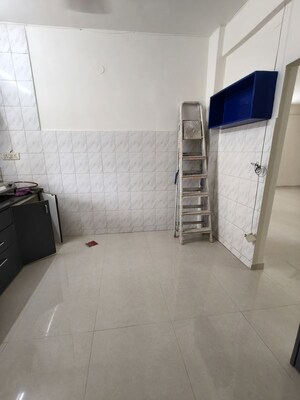 Bathroom in 3 BHK Apartment at Abhay CHS, Vashi Sector 29 – for Rent