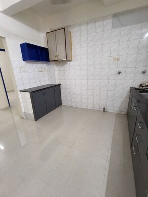 Bathroom in 3 BHK Apartment at Abhay CHS, Vashi Sector 29 – for Rent