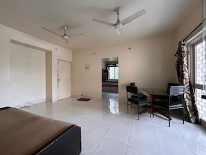 Living Room in 2 BHK Apartment at Heaven Terrace, Kondhwa – for Rent