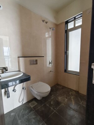 Bathroom in 2 BHK Apartment at Sheth Avante, Kanjurmarg West – for Rent