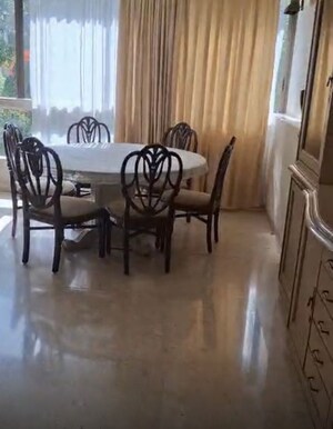 Dining area in 2 BHK Apartment at Altamount Road – for Rent