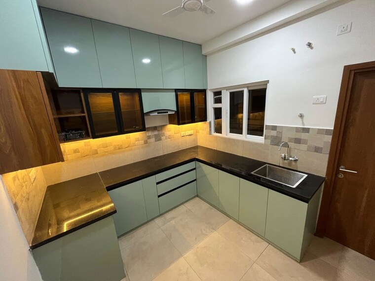 Kitchen, prestige-tranquil 3 Bedroom 2049 Sq.Ft. Apartment In Kokapet Hyderabad 10509378