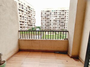 Balcony in 2 BHK Apartment at Kolte Patil Margosa Heights, Mohammadwadi – for Rent