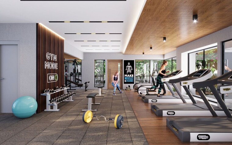 Gym, anshul-unity-towers 2 Bedroom 756 Sq.Ft. Apartment In Hadapsar Pune 9910010
