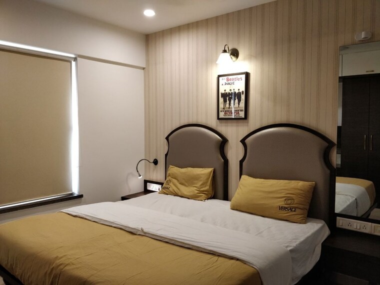 Bedroom, sumit-artista 2 Bedroom 555 Sq.Ft. Apartment In Santacruz East Mumbai 10509418
