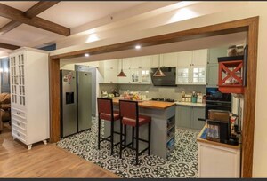 Kitchen in 4 BHK Apartment at Brigade Exotica, Old Madras Road – for Sale