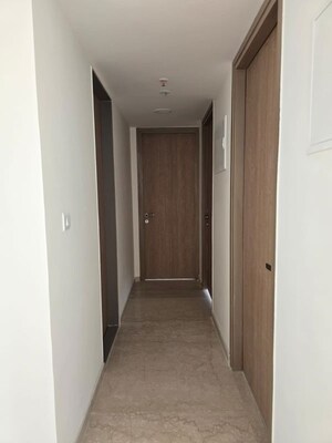 Building Lobby in 3.5 BHK Apartment at Lodha Woods, Kandivali East – for Rent