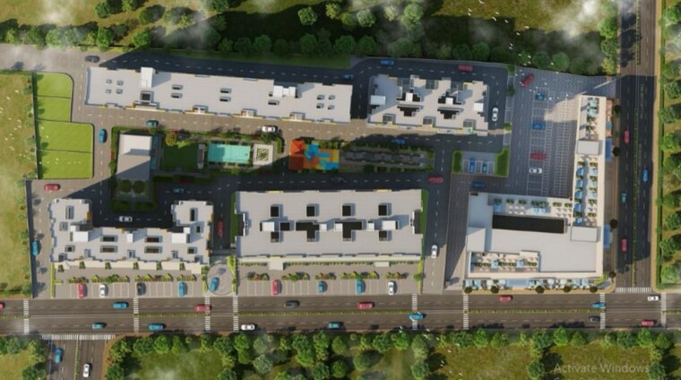 Master Plan, menlo-bougainvillea 3 Bedroom 1800 Sq.Ft. Villa In Chakan Pune 10509498